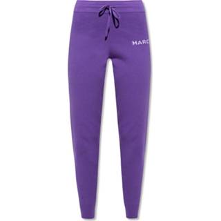 👉 M vrouwen paars Cotton joggers