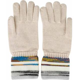 👉 Glove onesize vrouwen beige Gloves 1633893430068