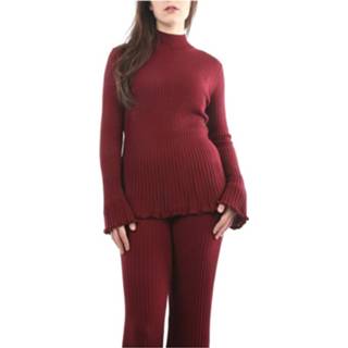 👉 Vrouwen rood High Neck