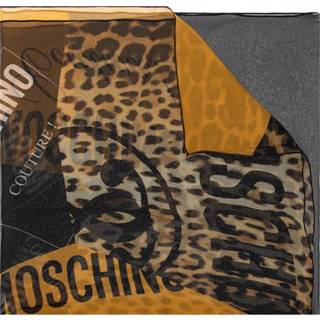 👉 Onesize vrouwen bruin Silk scarf