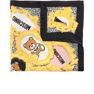 👉 Onesize vrouwen geel Silk scarf