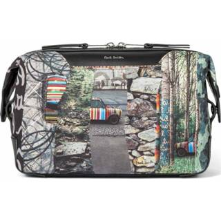👉 Onesize male zwart Washbag Mini Stripe 5059674371294