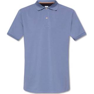 👉 Poloshirt XL male blauw Cotton polo shirt