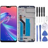 👉 Digitizer zwart active Lcd-scherm en volledige montage met frame voor Asus Zenfone Max Pro (M2) ZB631KL (zwart)