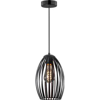 👉 Hanglamp zwart metaal dustrieel binnen verstelbaar a++ Highlight Gabbia - 8718379043192