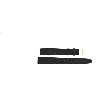 👉 Horlogeband Universeel 601R.01 Leder Zwart 14mm
