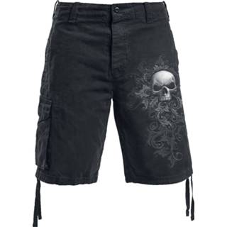 👉 Korte broek zwart mannen m Spiral - Skull Scroll 5055800642276