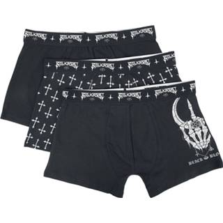 👉 Boxershort zwart mannen m Black Blood by Gothicana - Boxershorts mit Gothic Motiven Boxers 4064854356979