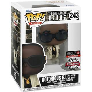 👉 Figuurtje multicolor vinyl unisex Notorious B.I.G. - B.I.G, with Suit Rocks! Figur 243 Funko Pop!