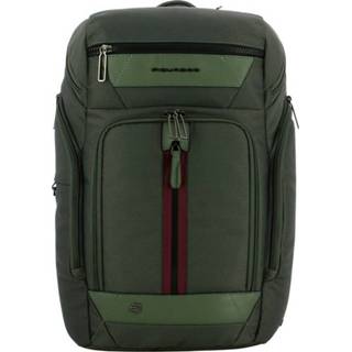 👉 Onesize male groen Zaino Porta PC in tessuto riciclato Trakai 15.6