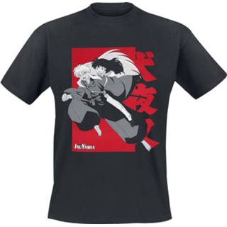 👉 Shirt zwart mannen m InuYasha - Kagome On T-shirt 5055917634607