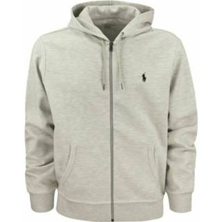 👉 Hoodie l male grijs Double knit sweatshirt