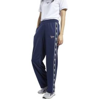 👉 Pantalon s vrouwen blauw Tape