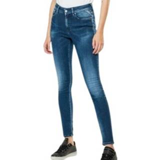 👉 W26 w27 w30 w29 vrouwen blauw Pantalón pitillo hyperflex