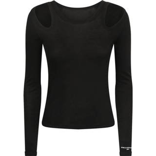 👉 Vrouwen zwart Cut-out top