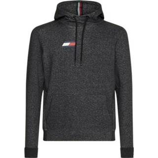 👉 Fleece hoodie l male grijs Sport Logo Overhead