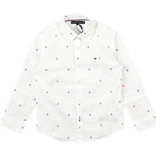 👉 Male wit Camicia in cotone stretch con stampa