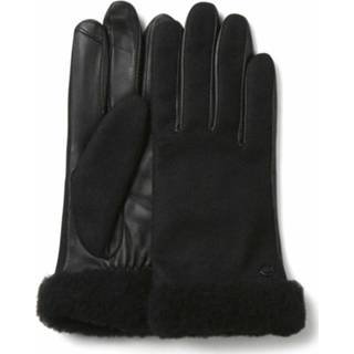 👉 Glove leather l male zwart Fabric Shorty Tech Gloves