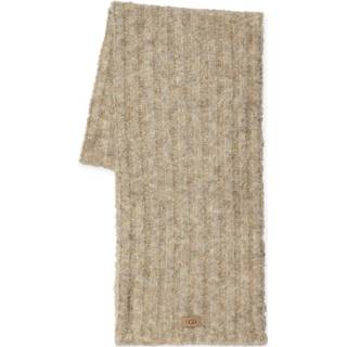 Onesize vrouwen beige W Boucle RIB Scarf