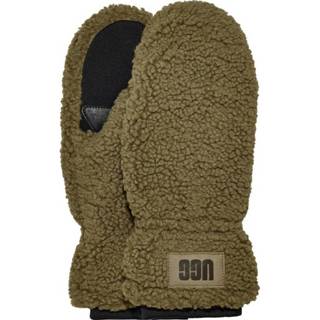 👉 Male groen Sherpa Mitten With Logo