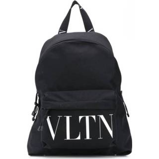 👉 Backpack onesize male zwart Logo-Print