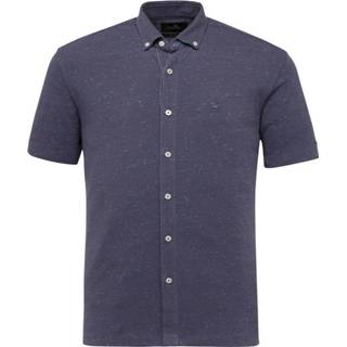 👉 Shirts korte mouw XL male blauw Short sleeve shirt 1646361089828