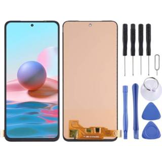 👉 Digitizer active TFT Materiaal LCD-scherm en Volledige montage (niet ondersteunende vingerafdrukidentificatie) voor Xiaomi Redmi Note 10 4G / 10S M2101K7BG M2101K7BI M2101K7BNY M2101K7BL