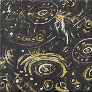 👉 Onesize vrouwen zwart Printed Foulard