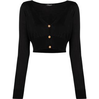 👉 Vrouwen zwart Cardigan