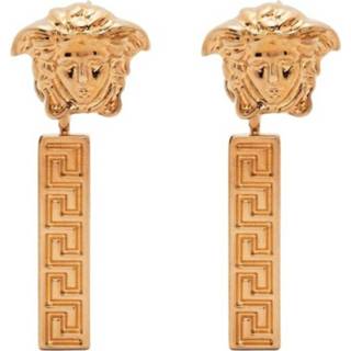 👉 Onesize vrouwen geel Medusa Head Drop Earrings