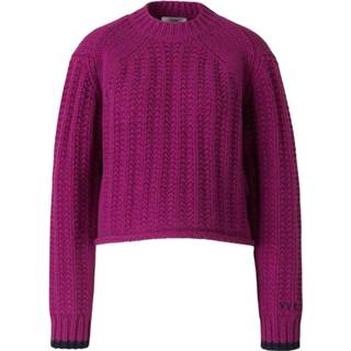 👉 Sweater m vrouwen paars Cropped