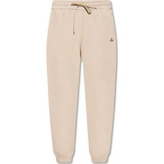 👉 Sweatpant XL male beige Embroidered sweatpants