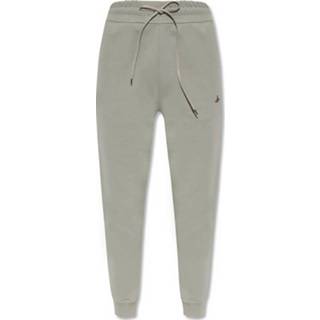 👉 Sweatpant m vrouwen groen Embroidered sweatpants