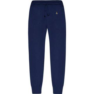 👉 Sweatpant l vrouwen blauw Woolen sweatpants