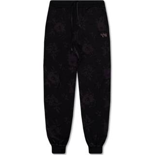 👉 Sweatpant XL male zwart Patterned sweatpants