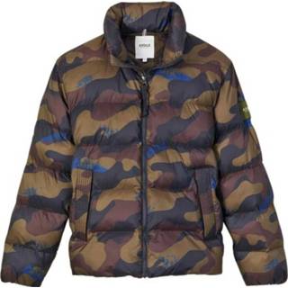 👉 Downjacket XL male bruin Obifem camouflage pattern short down jacket 3246578552276