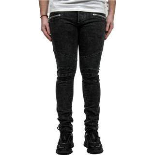 👉 Spijkerbroek male zwart Slim Cut Jeans 3615881761611