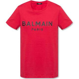 👉 Shirt XL male rood Logo T-shirt