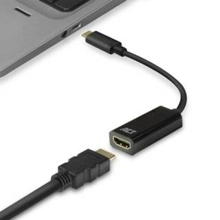 👉 HDMIadapter ACT AC7305 USB-C naar 4K 30hz HDMI adapter 8716065491098