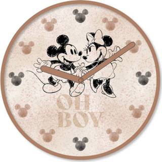 Wandklok multicolor unisex Fan Merchandise Mickey & Minnie Mouse - Blush 5050293858753