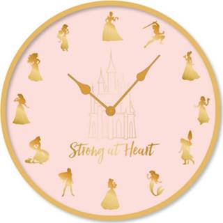 👉 Wandklok multicolor unisex Hoofdmateriaa Nog Onbekend Disney Princess - Strong At Heart 5050293858760