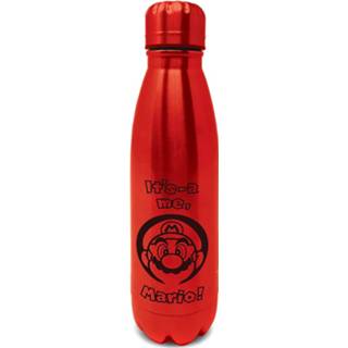 👉 Drinkfles unisex hoofdmateriaa metaal meerkleurig Super Mario - It's A Me, 5050574258777
