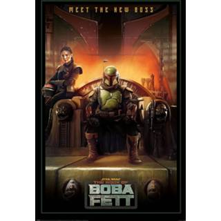 👉 Poster multicolor unisex Hoofdmateriaa Papier Star Wars - The Book Of Boba Fett Meet New Boss 5050574349185