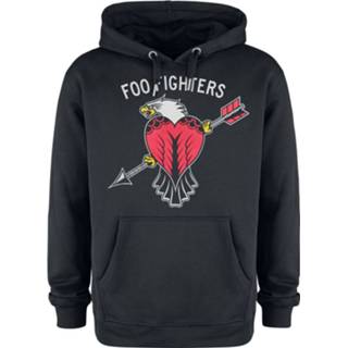 👉 Tattoo zwart mannen Mouw Longsl Foo Fighters - Amplified Collection Eagle Trui met capuchon 5054488684486