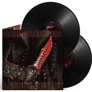 👉 Zwart leather unisex Carpenter Brut - terror LP 602445376339