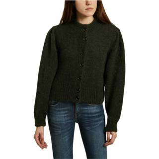 👉 L vrouwen groen Cardigan Amire
