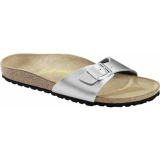 👉 Sandaal 43 vrouwen bruin beige Birkenstock - Women's Madrid BF 9 Sandalen maat Schmal, bruin/beige 4043734691423