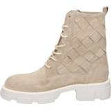 👉 Veterboots suède vrouwen wit Alpe 8720251522749 872025152275