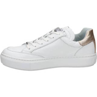 👉 Lage sneakers glad leer vrouwen wit Shabbies Amsterdam 8720251488434 872025148841