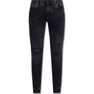 👉 Skinnyjeans male grijs Skinny jeans 8057142925144